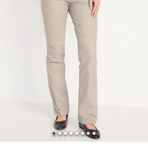 Old Navy Women's Straight Leg Pants - Light Khaki
